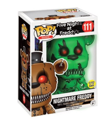 NIGHTMARE FREDDY / FIVE NIGHTS AT FREDDYS / FIGURINE FUNKO POP NIGHTMARE FREDDY / FIVE NIGHTS AT FREDDYS / FIGURINE FUNKO POP