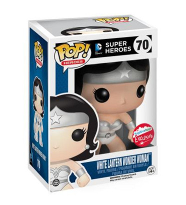 WHITE LANTERN WONDER WOMAN / SUPER HEROES / FIGURINE FUNKO POP / UNDERGROUND TOYS EXCLUSIVE WHITE LANTERN WONDER WOMAN / SUPER HEROES / FIGURINE FUNKO POP / UNDERGROUND TOYS EXCLUSIVE
