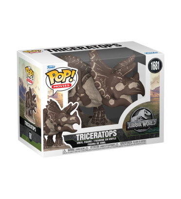TRICERATOPS FOSSIL / JURASSIC PARK / FIGURINE FUNKO POP TRICERATOPS FOSSIL / JURASSIC PARK / FIGURINE FUNKO POP