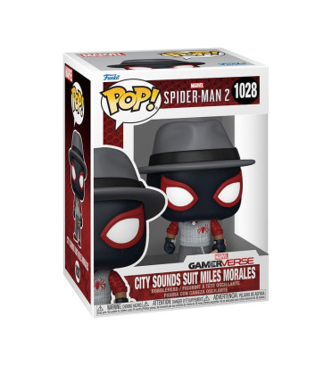 CITY SOUNDS SUIT MILES MORALES / SPIDER-MAN 2 / FIGURINE FUNKO POP