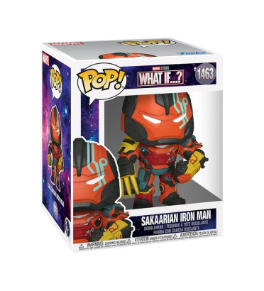 SAKAARIAN IRON MAN OVERSIZED / MARVEL WHAT IF / FIGURINE FUNKO POP