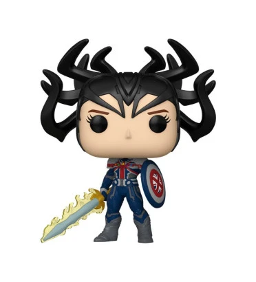 INFINITY CAPTAIN CARTER / MARVEL WHAT IF / FIGURINE FUNKO POP