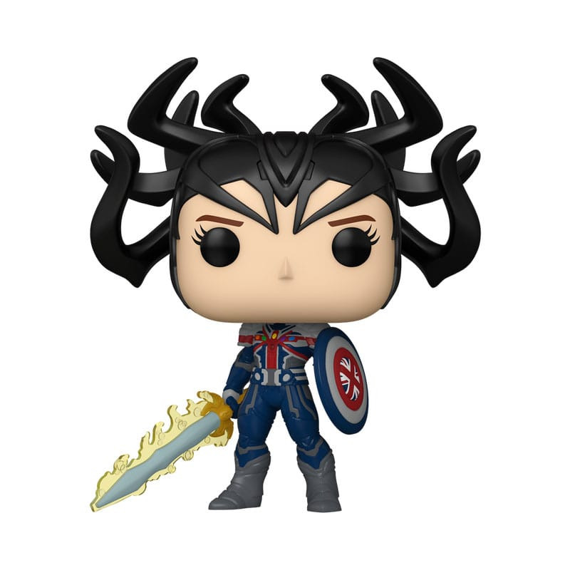 INFINITY CAPTAIN CARTER / MARVEL WHAT IF / FIGURINE FUNKO POP