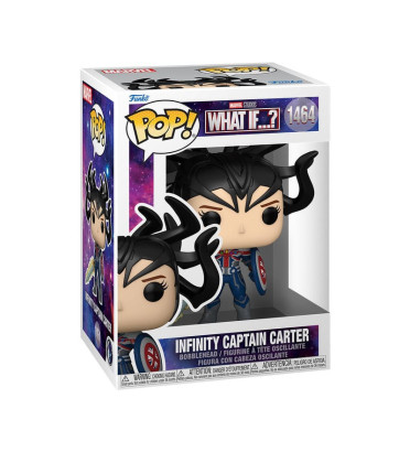 INFINITY CAPTAIN CARTER / MARVEL WHAT IF / FIGURINE FUNKO POP INFINITY CAPTAIN CARTER / MARVEL WHAT IF / FIGURINE FUNKO POP