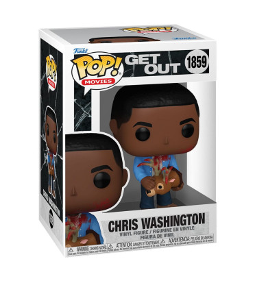 CHRIS WASHINGTON WITH DEER / GET OUT / FIGURINE FUNKO POP