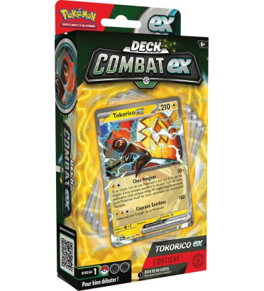 DECK DE COMBAT TOKORICO EX / CARTE POKEMON VF