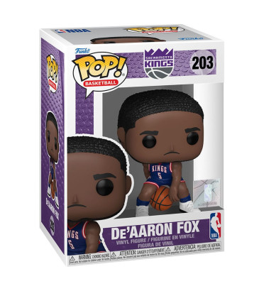 DE AARON FOX CITY EDITION 2024 / SACRAMENTO KINGS / FIGURINE FUNKO POP DE AARON FOX CITY EDITION 2024 / SACRAMENTO KINGS / FIGURINE FUNKO POP