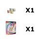 BUNDLE CLASSEUR EV8.5 + 4 DECK DES CHAMPIONNATS DU MONDE / CARTE POKEMON VF