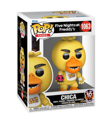CHICA WITH CUPCAKE / FIVE NIGHTS AT FREDDYS / FIGURINE FUNKO POP CHICA WITH CUPCAKE / FIVE NIGHTS AT FREDDYS / FIGURINE FUNKO POP