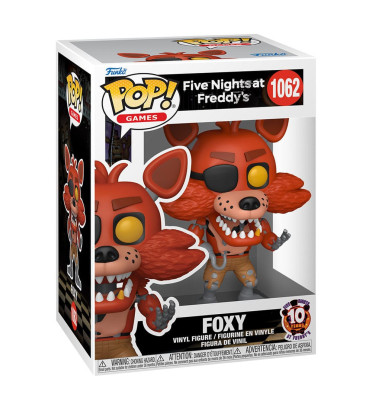FOXY 10TH / FIVE NIGHTS AT FREDDYS / FIGURINE FUNKO POP FOXY 10TH / FIVE NIGHTS AT FREDDYS / FIGURINE FUNKO POP