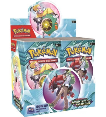 DISPLAY DE 36 BOOSTERS AVENTURES ENSEMBLE EV09 / CARTE POKEMON VF