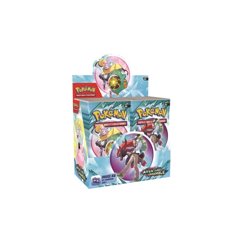 DISPLAY DE 36 BOOSTERS AVENTURES ENSEMBLE EV09 / CARTE POKEMON VF