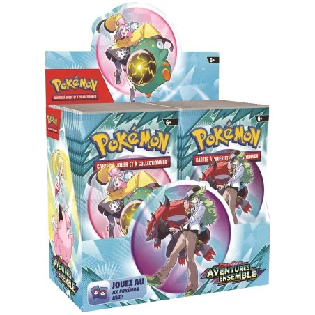 DISPLAY DE 36 BOOSTERS AVENTURES ENSEMBLE EV09 / CARTE POKEMON VF