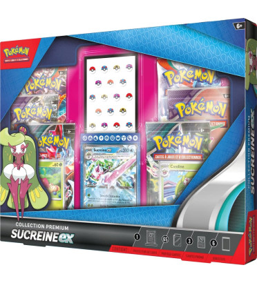 COFFRET COLLECTION PREMIUM SUCREINE EX / CARTE POKEMON VF