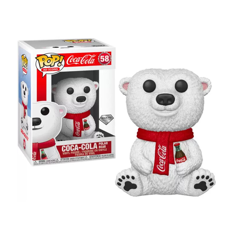 COCA COLA POLAR BEAR / COCA COLA / FIGURINE FUNKO POP / DIAMOND