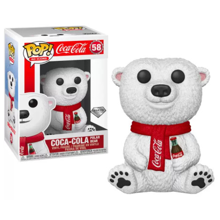 COCA COLA POLAR BEAR / COCA COLA / FIGURINE FUNKO POP / DIAMOND