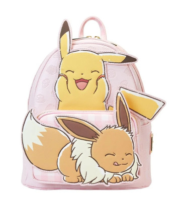 MINI SAC A DOS EVOLI ET PIKACHU / POKEMON / LOUNGEFLY MINI SAC A DOS EVOLI ET PIKACHU / POKEMON / LOUNGEFLY