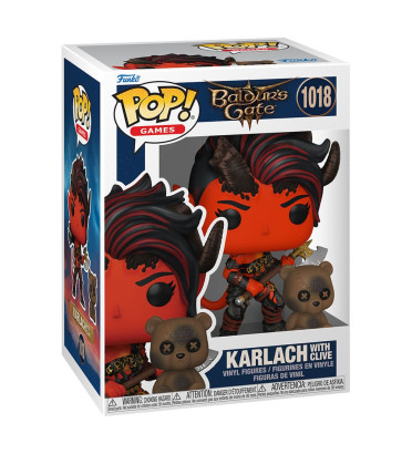 KARLACH WITH CLIVE / BALDURS GATE / FIGURINE FUNKO POP KARLACH WITH CLIVE / BALDURS GATE / FIGURINE FUNKO POP