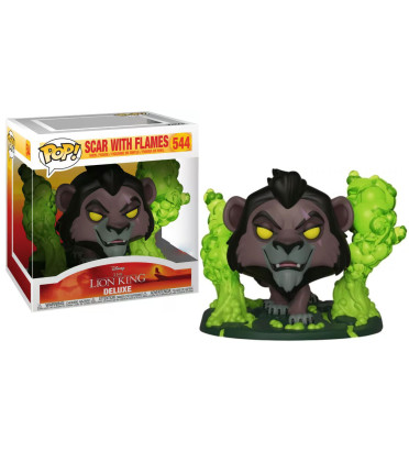 SCAR WITH FLAMES / LE ROI LION / FIGURINE FUNKO POP
