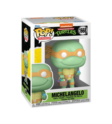 EASTER MICHELANGELO / LES TORTUES NINJA / FIGURINE FUNKO POP