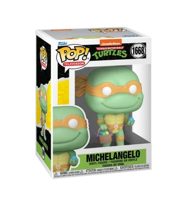 EASTER MICHELANGELO / LES TORTUES NINJA / FIGURINE FUNKO POP