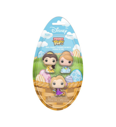3 PACK EASTER EGG / ULTIMATE PRINCESS / FUNKO POCKET POP