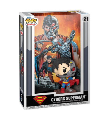 CYBORG SUPERMAN COVERS / SUPERMAN / FIGURINE FUNKO POP CYBORG SUPERMAN COVERS / SUPERMAN / FIGURINE FUNKO POP