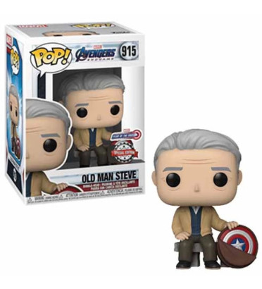 OLD MAN STEVE / AVENGERS ENDGAME / FIGURINE FUNKO POP / EXCLUSIVE SPECIAL EDITION