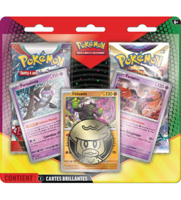 DUO PACK MARS 2025 FELICANIS / CARTE POKEMON VF