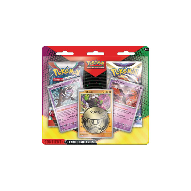 DUO PACK MARS 2025 FELICANIS / CARTE POKEMON VF
