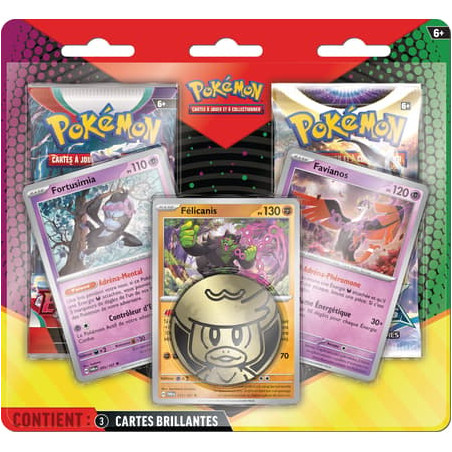 DUO PACK MARS 2025 FELICANIS / CARTE POKEMON VF
