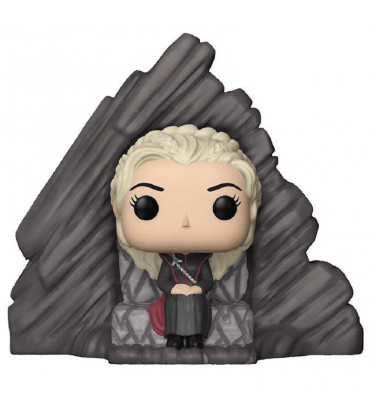 DAENERYS TARGARYEN ON DRAGONSTONE THRONE / GAME OF THRONES / FUNKO POP