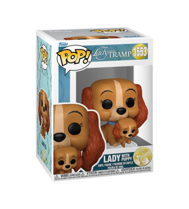 LADY WITH PUPPY / LA BELLE ET LE CLOCHARD / FIGURINE FUNKO POP LADY WITH PUPPY / LA BELLE ET LE CLOCHARD / FIGURINE FUNKO POP