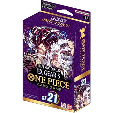 ULTRA DECK EX GEAR FIVE ST-21 ONE PIECE / CARTE ANGLAISE