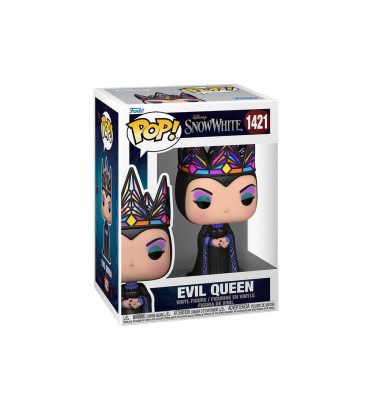 EVIL QUEEN BLUE AND BLACK GOWN / BLANCHE NEIGE LE FILM / FIGURINE FUNKO POP