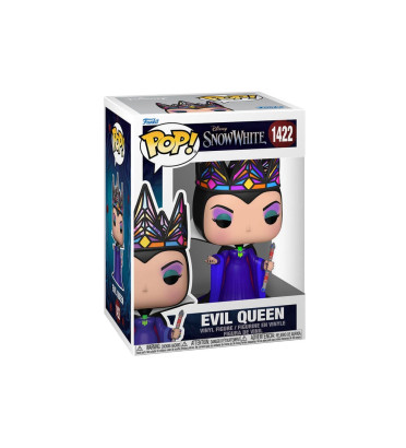 EVIL QUEEN BLACK AND PURPLE GOWN / BLANCHE NEIGE LE FILM / FIGURINE FUNKO POP