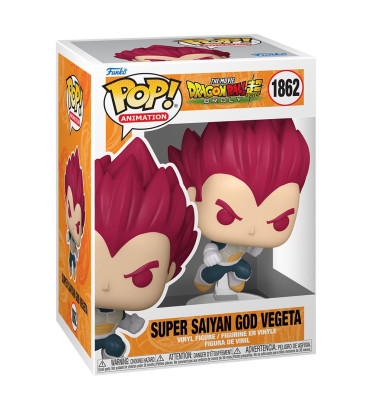 SUPER SAIYAN GOD VEGETA / DRAGON BALL SUPER BROLY / FIGURINE FUNKO POP