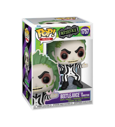 BEETLEJUICE ON TOMBSTONE / BEETLEJUICE / FIGURINE FUNKO POP