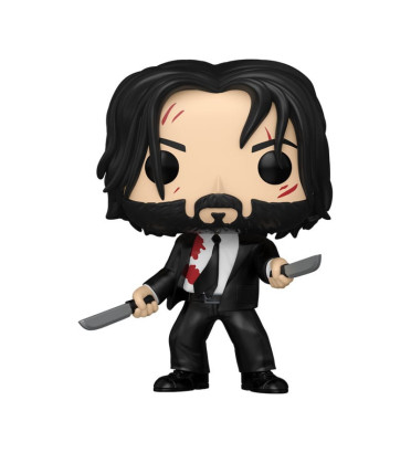 JOHN WICK AVEC COUTEAUX / JOHN WICK / FIGURINE FUNKO POP