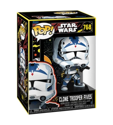 CLONE TROOPER FIVES RETRO / STAR WARS / FIGURINE FUNKO POP CLONE TROOPER FIVES RETRO / STAR WARS / FIGURINE FUNKO POP