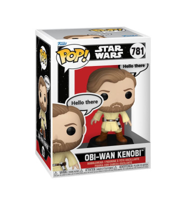 OBI-WAN KENOBI SAYING/ STAR WARS / FIGURINE FUNKO POP