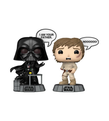 2 PACK DARK VADOR ET LUKE SKYWALKER SAYING / STAR WARS / FIGURINE FUNKO POP