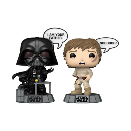 2 PACK DARK VADOR ET LUKE SKYWALKER SAYING / STAR WARS / FIGURINE FUNKO POP