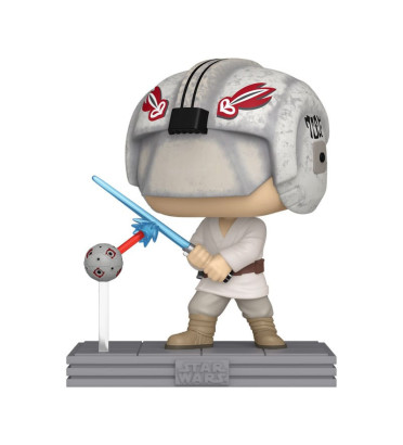 LUKE SKYWALKER WITH REMOTE / STAR WARS / FIGURINE FUNKO POP