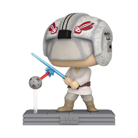LUKE SKYWALKER WITH REMOTE / STAR WARS / FIGURINE FUNKO POP