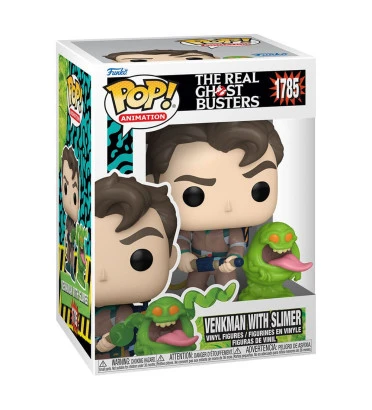 VENKMAN WITH SLIMER / THE REAL GHOSTBUSTERS / FIGURINE FUNKO POP