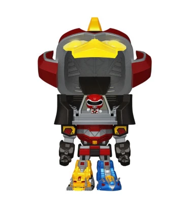 MEGAZORD WITH RED RANGER / POWER RANGERS / FIGURINE FUNKO POP