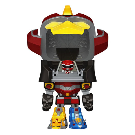 MEGAZORD WITH RED RANGER / POWER RANGERS / FIGURINE FUNKO POP