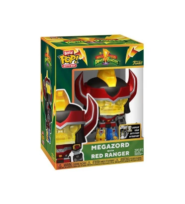 MEGAZORD WITH RED RANGER / POWER RANGERS / FIGURINE FUNKO POP