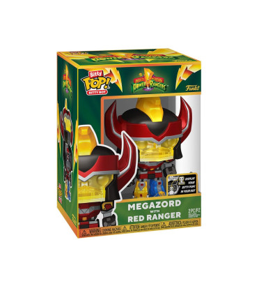 MEGAZORD WITH RED RANGER / POWER RANGERS / FIGURINE FUNKO POP MEGAZORD WITH RED RANGER / POWER RANGERS / FIGURINE FUNKO POP